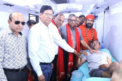 Attended Blood Donation Camp organized on the birthday of Mr. Vijay Tayal, President of Rotary Club Rohtak Sapphire, in collaboration with Rashtra Devo Bhav Mission
